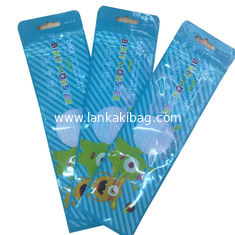 China custom long size plastic k bikit monster toys packaging bags supplier