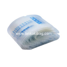 China Breast Milk Storage Bags stand up Triple Zipper Plastic bag moisture proof supplier