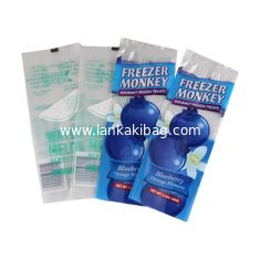 China Customized popsicle printed plastic packaging bag/Clear Wrappers Plastic frozen sucker pouch supplier
