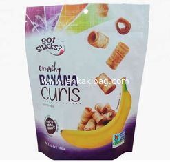 China Plastic stand up food bag packaged nuts and snacks fruit and nut packaging supplier