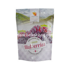 China Laminated Material and zip lock fresh vegetable plastic bags / transparent k fruit packing bags supplier