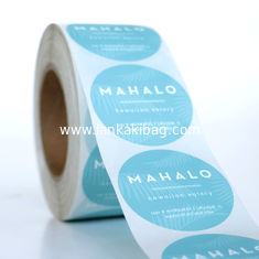 China High Quality Custom Self Adhesive Vinyl Stickers Labels Custom Labels on A Roll Printing Labels supplier