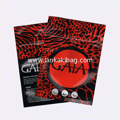 China Custom Design Resealable Laminated Aluminum Foil Zipper Bag 3 Side Sealing Bag supplier