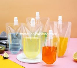 China Top quality storage plastic liquid milk /milk powder bags with spout supplier