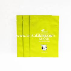 China Custom Printing Aluminum foil facial mask Plastic packaging Bags with Heat Seal supplier