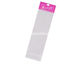 China new trendy products white back plastic makeup brushes sealed header clear opp bag supplier