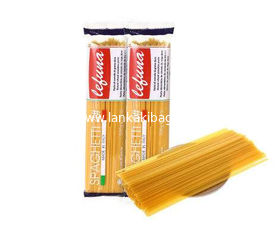China Custom Printing Foood Grade Material PET Heat Seal Pasta bag/Spaghetti bag/Instant noodle packaging bag supplier