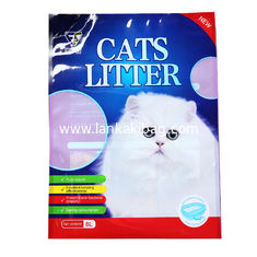 China Wholesale Cheap Price Custom Colorful Print 5L 6L 10L Stand Up Plastic Pet Cat Litter Bags supplier