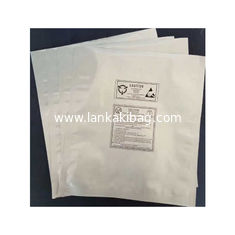 China Custom Logo anti-static Aluminium foil k 3 side sealing Plastic shielding bag supplier