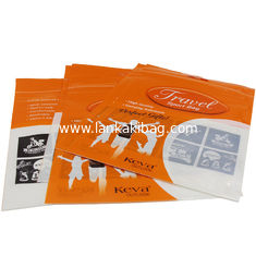 China Custom Printing zipper laminated plastic opp bag for package gift supplier