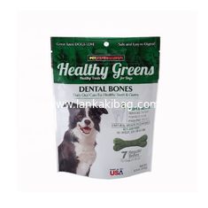 China Food safe water proof plastic travel stand up dog/cat food packing bag with zipper supplier