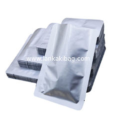 China LARGE SIZE Aluminium Foil Flat Three Side Seal Bag Vacuum Food Package Bag supplier