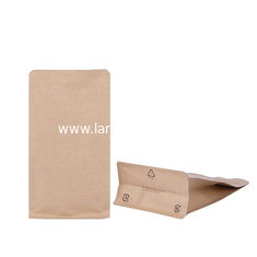 China 1 kg coffee bag size kraft paper and plastic laminated aluminum foil coffee packaging with valve sthand up bag supplier