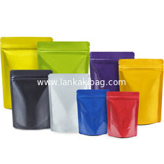 China eco friendly smell proof stand up ziplock Aluminum foil plastic packaging bags supplier