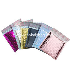 China Professional Production Custom Poly Rose Gold Black Bubble Bubble Mailer Wrap Envelope supplier