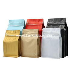 China Resealable Aluminum Foil Stand Up Zip Lock Airtight Coffee Bags supplier