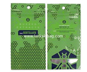 China Custom Print Aluminium Foil Zipper Plastic Bags for Sponge Packing supplier