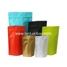 China Custom Printing Coffee Bag Printed Stand Up Pouches Plastic Zipper Packaging supplier
