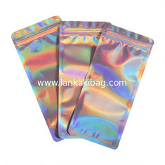 China Customized Printing Plastic Lip Gloss Packaging Pouch Mylar Bags For Cosmetic Makeup Brushes Packing supplier
