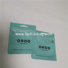China Custom Printed Small Plastic Packaging Zipper Bag for makeup brush supplier
