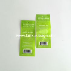 China Custom Printed 3 Side Sealed Sachet Ziplock Style Earring Bracelet Packaging Bag Small Plastic Jewelry Bag supplier