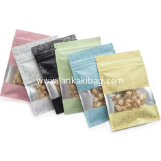 China Colorful Aluminum Foil Self Seal Zipper Ziplock Retail Resealable Packaging Pouch supplier