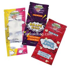 China Custom Printing Mylar Aluminum Foil Plastic Bags for Candy Pack supplier