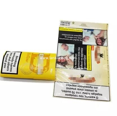 Heat Seal Foil Mylar Plastic 100g Hand Rolling Cigar Tobacco Leaf Pouch Packaging Bag supplier