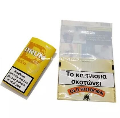 Heat Seal Foil Mylar Plastic 100g Hand Rolling Cigar Tobacco Leaf Pouch Packaging Bag supplier