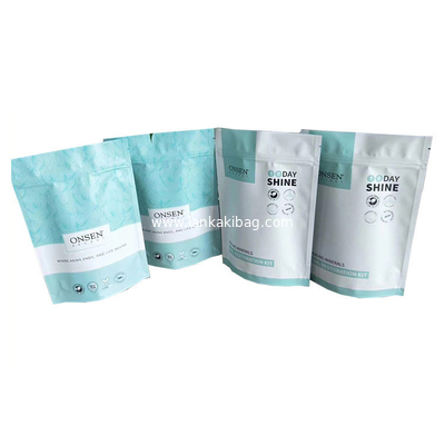 Plastic Biodegradable Metallized Foil Tobacco Herb Pet Bag with Child Proof Zipper supplier