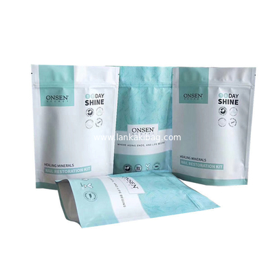 Plastic Biodegradable Metallized Foil Tobacco Herb Pet Bag with Child Proof Zipper supplier