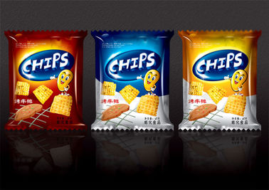 Customized Potato Chips Plastic Packaging Bags with Heat Seal supplier