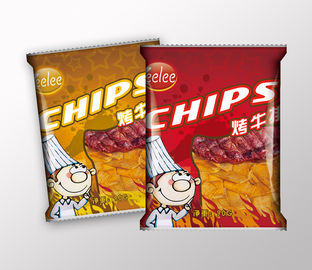 Customized Potato Chips Plastic Packaging Bags with Heat Seal supplier