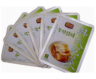 Printed PET Heat Seal Plastic Food Packing Bag with Tear supplier