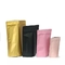 Matte Black Aluminum Foil Doypack Mylar Storage Food Stand Up zipper Bag supplier