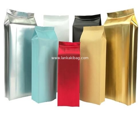 Stand up printed ziplock aluminum foil bag with clear window supplier