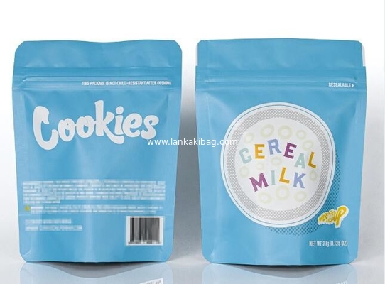Stand up printed Aluminum Foil  Zip Lock snack food packaging bags supplier