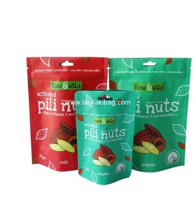 food grade bags for food packaging/ 3 Side Seal Zipper Bag/ Stand up Pouch Ziplock Bag supplier