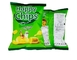 Custom Food Popcorn Potato Chips three side seal pouch for Snack supplier