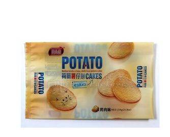 Cheap Price Custom Vivid Printing Snack Food Packaging Plastic Vacuum Packed Bags For Cookies supplier