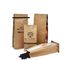 Printed k Kraft Paper Plastic Stand up Pouch/ Food Packaging Bag with Zipper And Window supplier