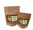 Resealable Zipper Stand Up Packaging Custom Design Logo Printing Brown Kraft Paper Spice Bags supplier