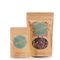 Custom Made Candy/Sugar k Packaging Food Grade Brown Square Bottom Water Resistant Paper Bag supplier