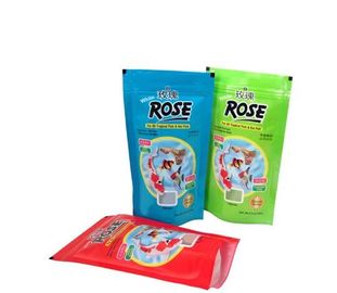 Resealable Custom Printed Foil Fishing Bait Doypack Plastic Fishing Lure Zipper Bag supplier