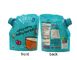 disposable and biodegradable packaging stand-up pouches spout bags for juice supplier