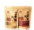 Custom prited kraft paper zipper coffee bean packing bag with wholesale supplier