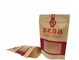 Top Quality Eco-friendly Recyclable Food Grade brown kraft paper bag With Window For Snack Packaging supplier