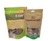 Printing Moisture-Proof Kraft Food Grade Packaging Small Wax Lined Paper Bags With Clear Window For Dried Food supplier