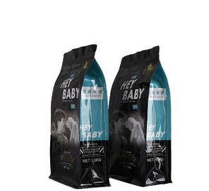 custom printed food grade aluminum foil k top brown coffee paper bag supplier