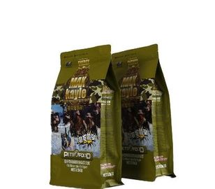 custom printed food grade aluminum foil k top brown coffee paper bag supplier